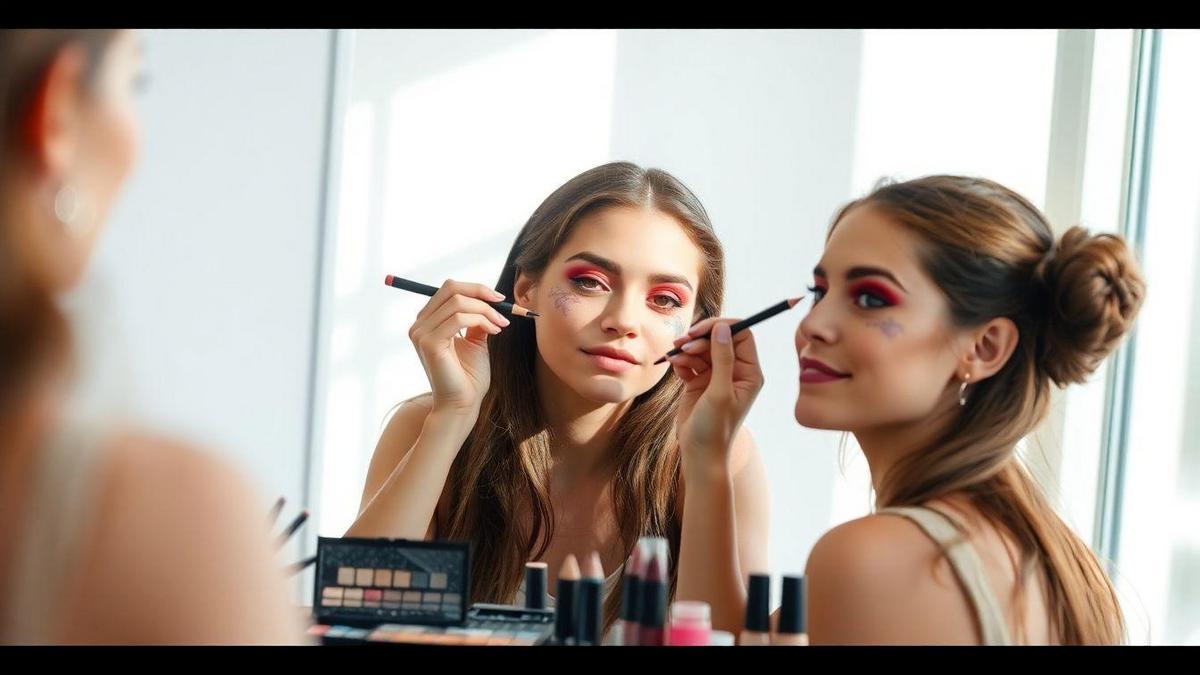 Cómo utilizar productos de maquillaje de forma creativa