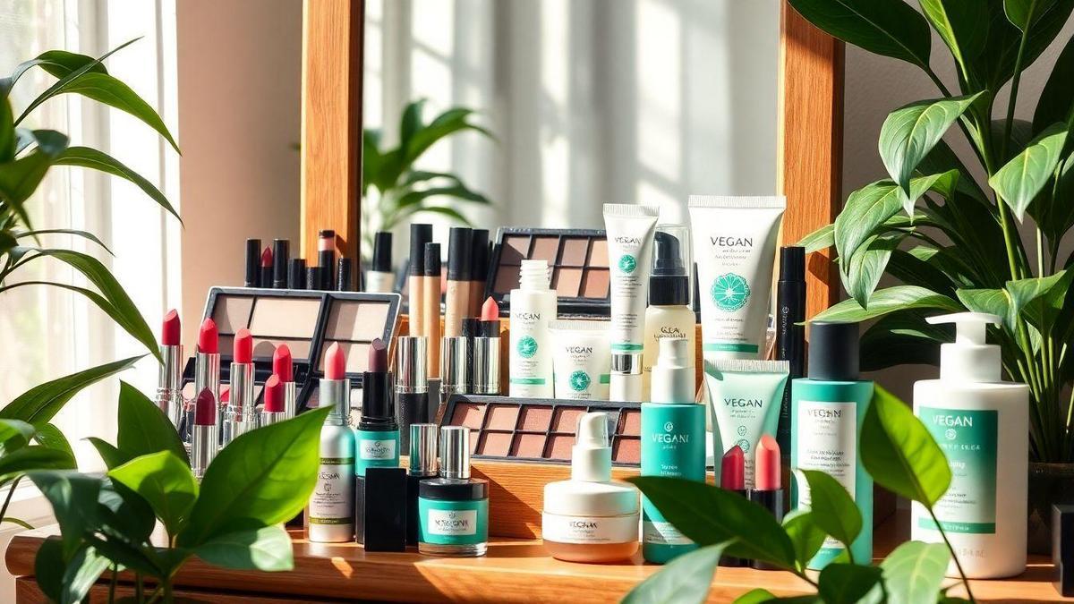 El auge de productos veganos en maquillaje