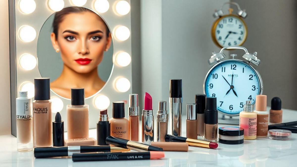 Guía rápida para maquillaje completo en 5 minutos