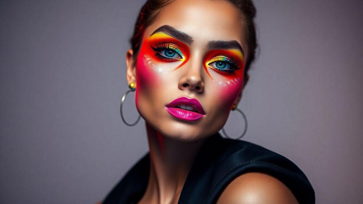 Maquillaje artístico para looks creativos e innovadores