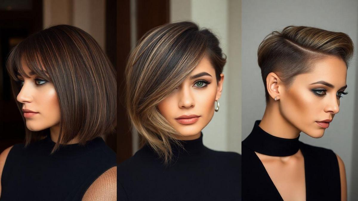 Estilos de cabello con flequillo para rostros ovalados