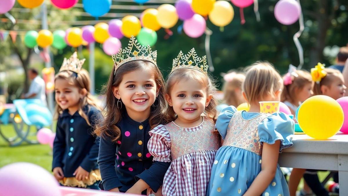 Peinados creativos para fiestas infantiles divertidos