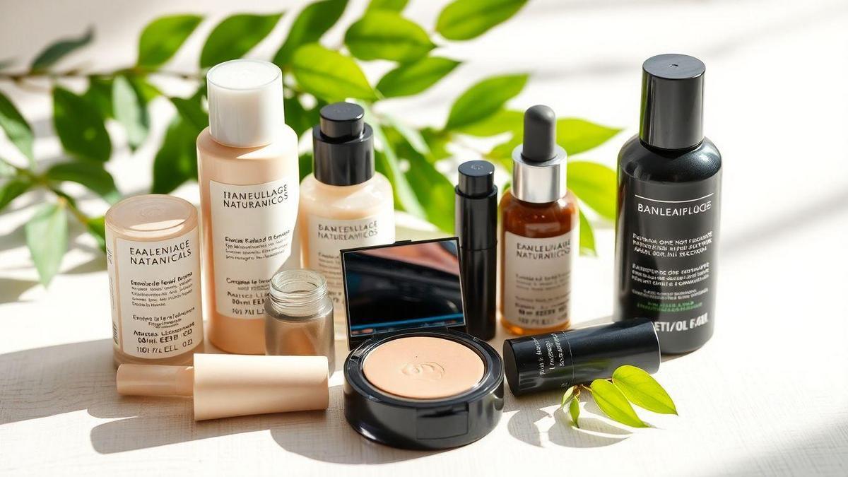 Productos de maquillaje naturales para pieles sensibles