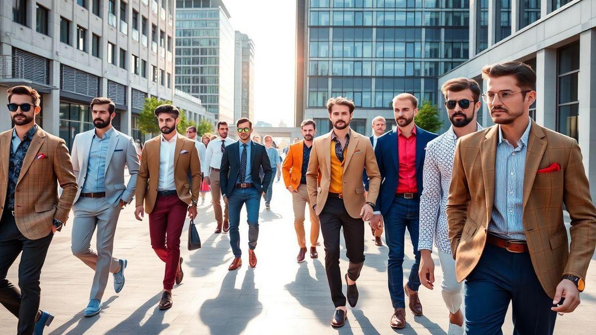 Tendencias de la moda masculina 2023
